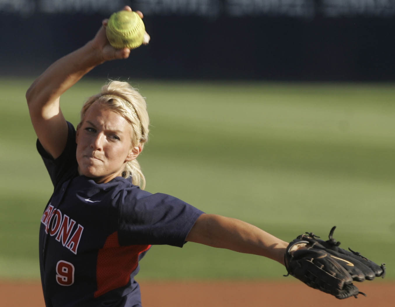 University of Arizona pitcher Taryne Mowatt